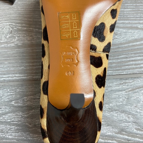 New Tory Burch Leopard Print Heels - Picture 12 of 12